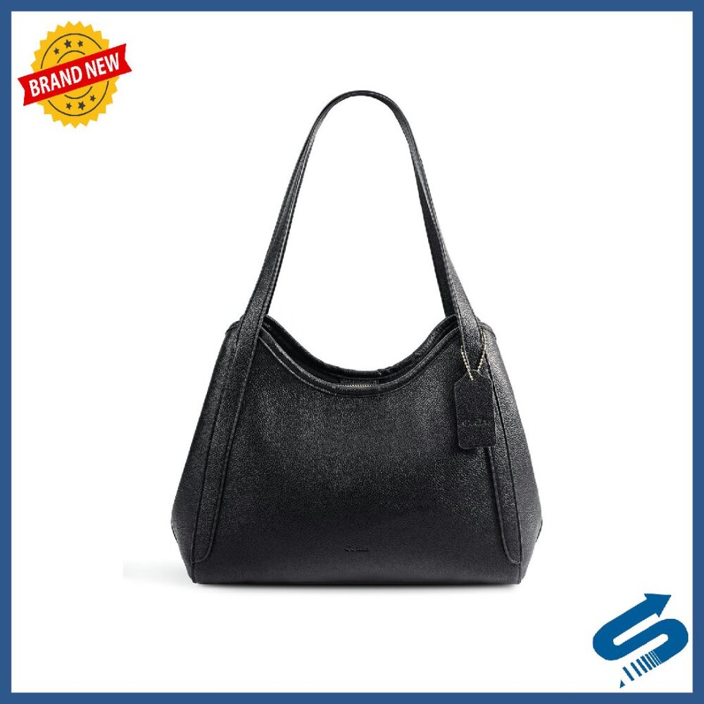 Vegan Leather Hobo Shoulder Bag - Spacious Tote For Daily Essentials